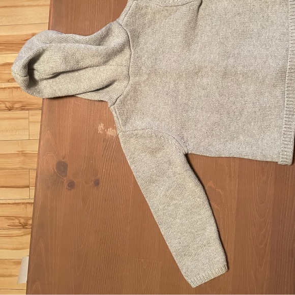 18 Months - 18M baby outfit with ears, light Grey sweather 100% cotton Pekkle - Picture 5 of 6